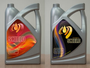 Min Oil Logo  & Label Design