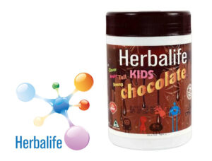 Herbalife Chocolate label Design